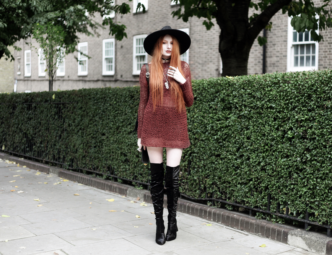 Over the knee sweater clearance boots