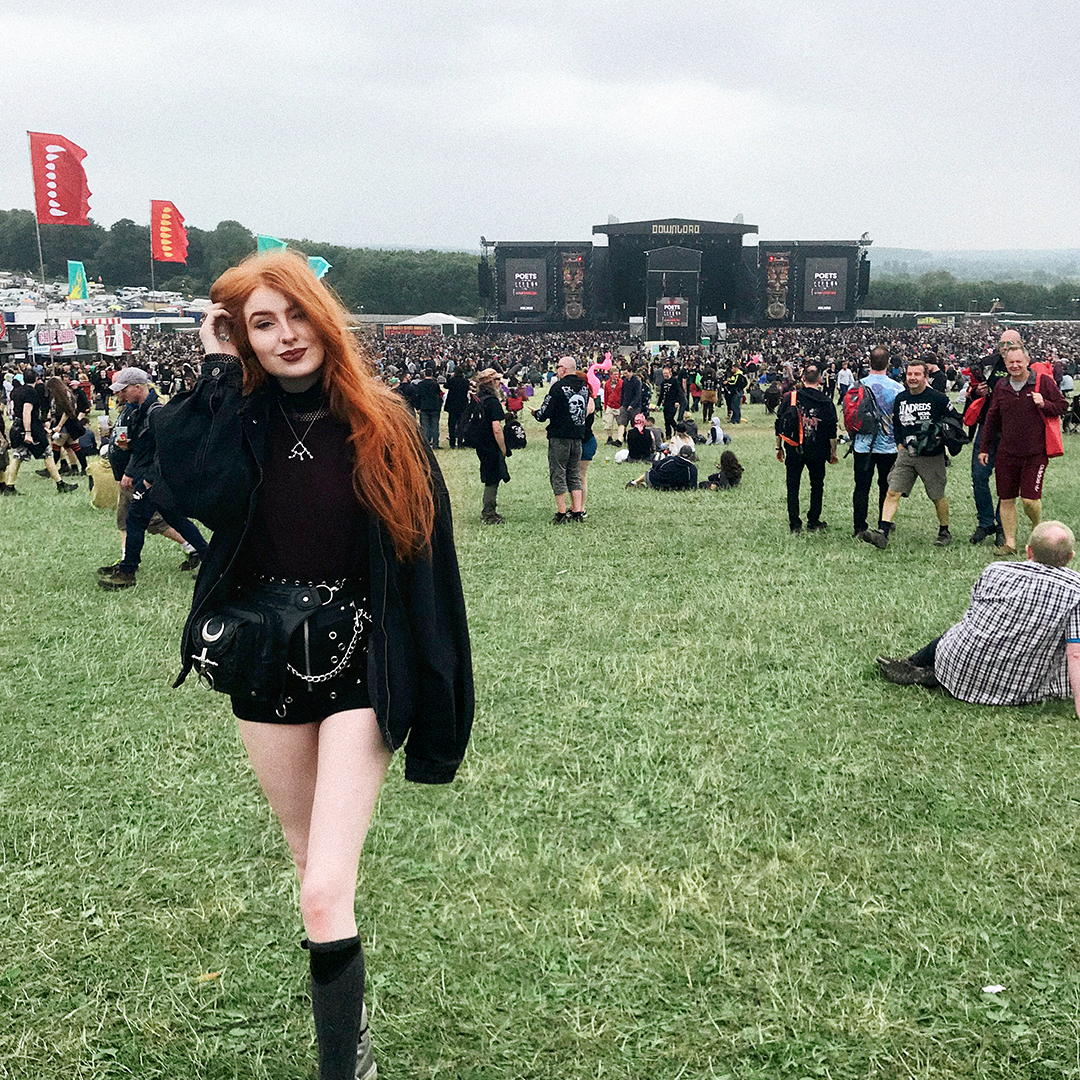Olivia Emily Download Festival Outfit