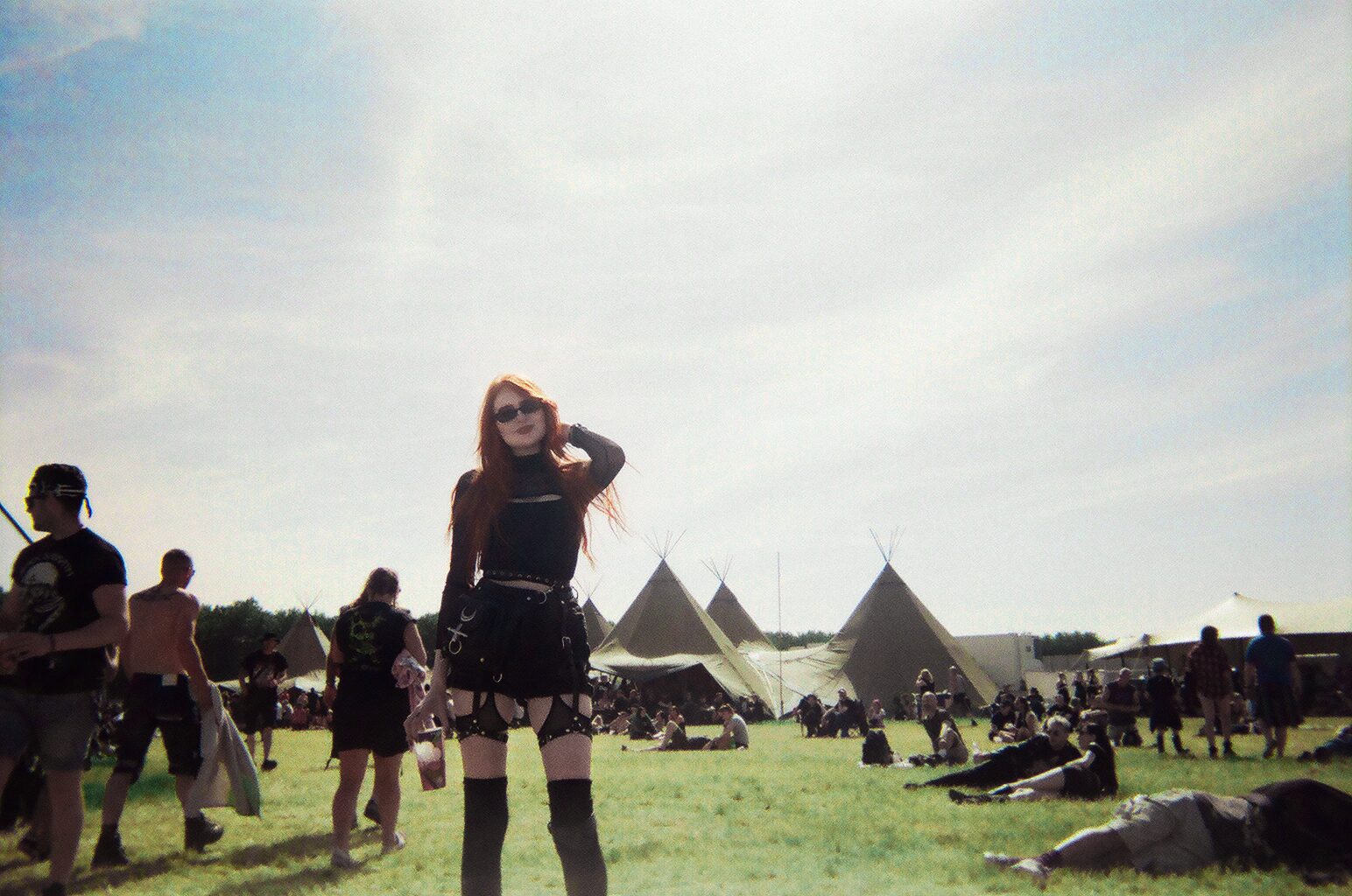 Olivia Emily Download Festival Outfit