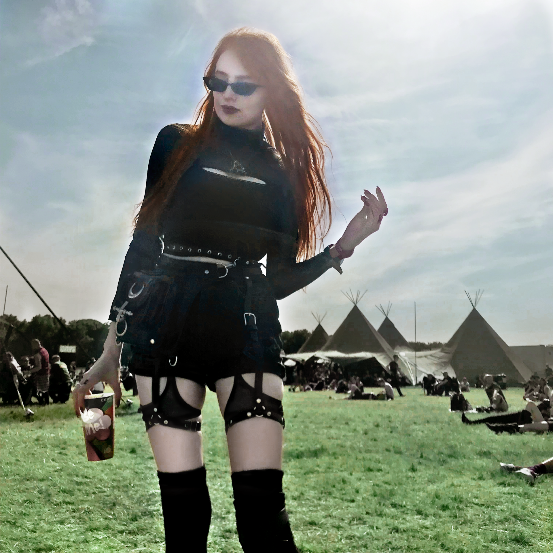 Olivia Emily Download Festival Outfit